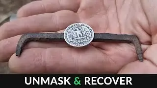 Nexus Standard MP metal detector with 11.5 inch Silver Scout search - unmasking and recovery
