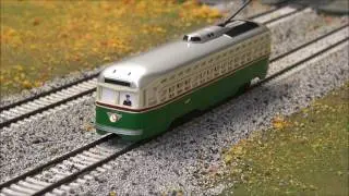 Product Demo: Bachmann PCC Streetcar w/DCC Sound value