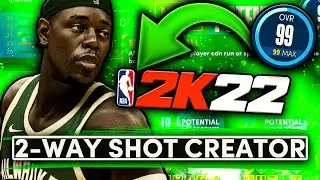 JRUE HOLIDAY BUILD 2K22 NEXT GEN! | AMAZING 2 WAY BUILD IN NBA 2K22!