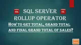 The #1 SQL Server ROLLUP Mistake You're Making RIGHT NOW | Rollup() in SQL Server Tutorial