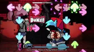 Doki Doki Takeover! BAD ENDING (Unfair Update) - HOME (UNFAIR) (FC)│ FNF Mod Showcase