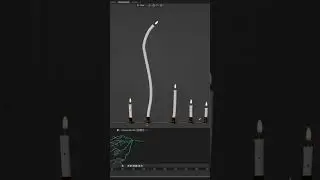 Realistic Melting Candle Blender Nodes (Easy to Draw!) 