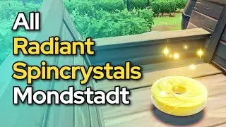 Mondstadt - All Radiant Spincrystal locations guide