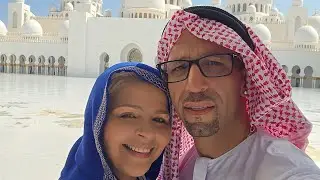 La Mesquita de Oro más grande del Mundo en Abudabi 