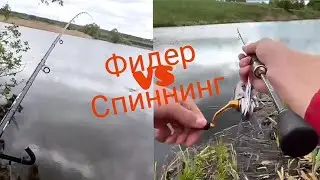 Фидер VS Спиннинг. Каков выбор?