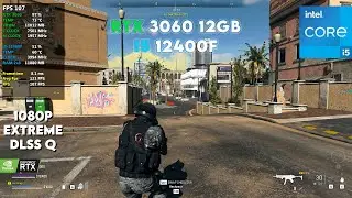 Warzone 2 Third Person mode RTX 3060 12GB + i5 12400F - Extreme + DLSS 1080p Benchmark!