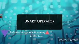 Unary Operator in Python Language - Operators Part 1