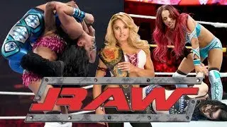 Top 10 WWE Non -Title Womens Matches on RAW (Underrated Matches)