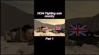 HOi4 Fighting axis country Part 1 | #Shorts #HOi4 #Battle #Country #SFM