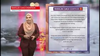 MET MALAYSIA - Laporan Cuaca 23 Julai 2024 (pagi)