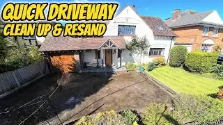 Old House Driveway Clean