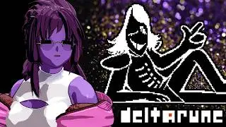 DELTARUNE but THIS idiot is here