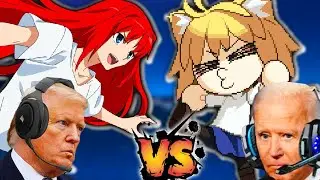 US Presidents Commentate Melty Blood