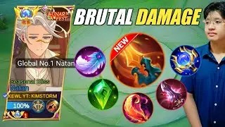 NEW NATAN BEST RECOMMEND BUILD AND EMBLEM 2023🔥