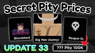 Secret Pity Anime Fighters Simulator Update 33
