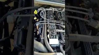 Jeep Grand Cherokee 2002 WJ Oil Leak Problem?  Check This First!