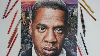 Drawing Jay Z Photorealism