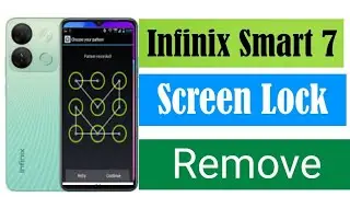 Infinix Smart 7 Mobile Screen Lock Remove|how do i remove screen lock password from Infinix smart7