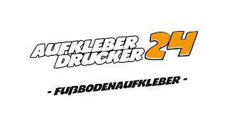 Fußbodenaufkleber - ABSTAND HALTEN - HIER WARTEN - BITTE ABSTAND HALTEN
