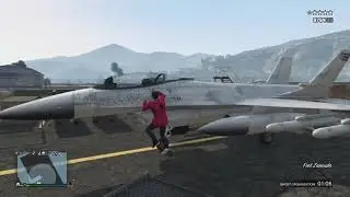 GTA 5 how to steal a jet tutorial