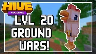 The FIRST Player to MAX Ground Wars! (Minecraft Hive Mixed Arcade) [2/4]