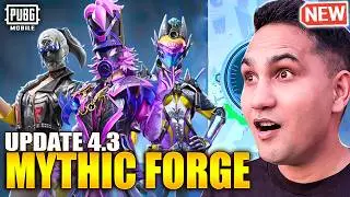 New Mythic Forge Crate Opening | 4.3 Update Mythic Forge | PUBG Mobile | BGMI