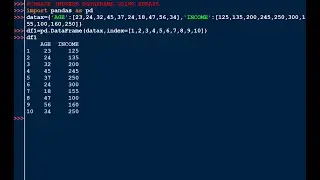 How to create indexed data frame using arrays in Python #Episode2 #Indexeddataframe