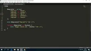PHP -  Foreach Kullanımı