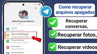 Como Recuperar Mensagens, Chats, Fotos e Vídeos Apagados do Telegram (Método Fácil 2026)