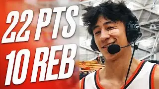 Xaivian Lee Drops 2nd Career DOUBLE-DOUBLE In Front Of A Sold Out Crowd!