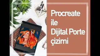 Procreate ile İngizem34 Dijital çizimi (Hızlandırılmış video)