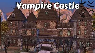 Vampire Castle🏰🧛🏼 / Sims4 Speed Build / No CC