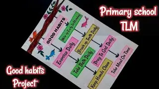 Good Habits Project | Good Habits TLM | Good Habits Chart | Primary School TLM | EVS TLM