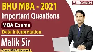 BHU MBA ENTRANCE EXAM - 2021| DATA INTEREPRETATION | Mixtures & Alligations | Ratio & Proportion