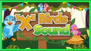Birds Name and Sound - with Letter 'X' - Activities for Kids