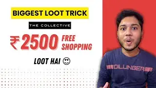 The Collective ₹2500 Free Shopping Loot Trick | The Collective Loyalty Points Birthday Offer