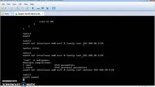 Juniper VLAN tagging Basic Configuration.