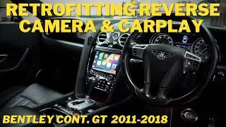 Bentley GT Wireless Apple Carplay Retrofit with Reverse Camera