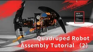 Quadruped Rotbot Assembly Tutorial 2