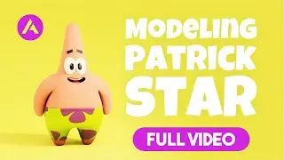 Modeling Character Patrick Star : Tutorial Blender (Full Video)
