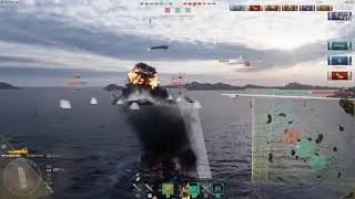 POW vs CAAT world of warships