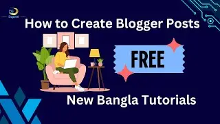 how to create a blogger website & post to earn money Bangla Tutorials 2022