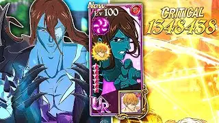 LOL RED DROLE SUPER BROKEN BASIC STAT BOOST!! GIANT TEAM NOW BEST TEAM IN GAME!! [7DS: Grand Cross]