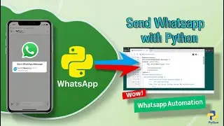 Send Whatsapp Message Using python #video #viralvideo #python #whatsapp #message