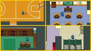 Among Us | School Map