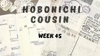 Hobonichi Cousin | Plan With Me | TheCoffeeMonsterzCo Sticker Haul