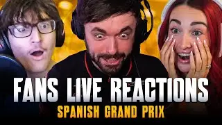 Fans Live Reactions to the 2024 Spanish Grand Prix