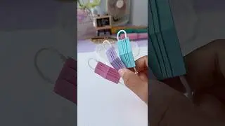 😷✨Miniature Mask Ideas #shorts #arar#diy #craft #youtubeshorts