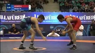 финал 45 кг/ Алихан Ашинов - Боуэн Вильям Бассет,