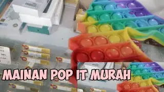 Menemukan mainan pop it  murah banget  di konter | mainan viral | 